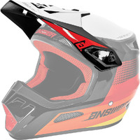 Answer Visor Swish AR 1 Helmet Red/Orange/Silver