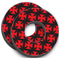Factory Effex Moto Grip Donuts Iron Crosses