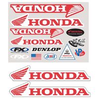 Factory Effex Iron On Sponsor Kit Honda
