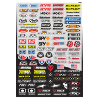 Factory Effex OEM Sticker Sheet Micro Sponsor