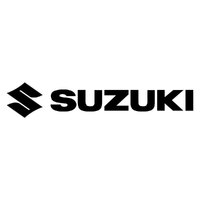 Factory Effex Die Cut Sticker 12" Suzuki Black
