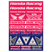 Factory Effex OEM Sticker Sheet Honda Racing