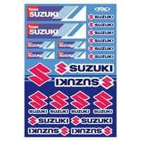 Factory Effex OEM Sticker Sheet Suzuki Racing