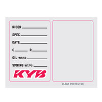 Factory Effex Spec Sticker Kayaba Suspension 3 Pack