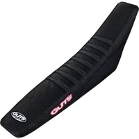 GUTS - HONDA STOCK HEIGHT RIBBED SEAT COVER BLACK