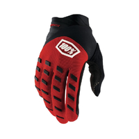 100% Airmatic Glove Red/Blk
