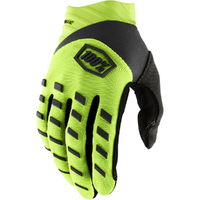100% Airmatic Glove Flo Yellow/Blk
