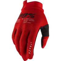 100% Itrack Glove Red