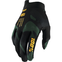 100% Itrack Glove Sentinel Blk Youth