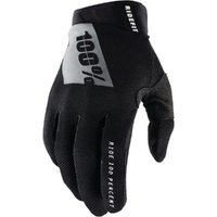 100% Ridefit Glove Black
