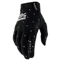 100% Ridefit Gloves Slasher Blk
