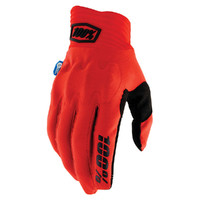 100% Cognito Smart Shock Gloves Red