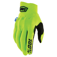 100% Cognito SMart Shock Gloves Fluo Yell