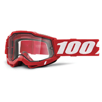 100% Accuri 2 Enduro Moto Goggle Red