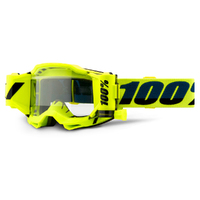 100% Accuri 2 Forecast Roll Off Goggle Yellow Clear Lens