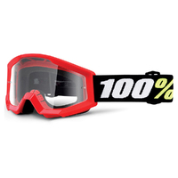 100% Strata Mini Goggle Red
