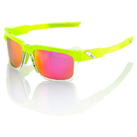 100% Type S Sunglasses Acidlous With Purple Multilayer Mirror Lens