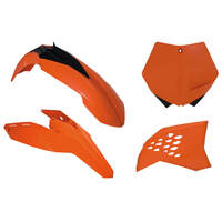 Rtech KTM SX-SXF 125-250-450-505 2007-2010 / EXC-EXCF 125-530 2008-2011 Orange Plastic Kit
