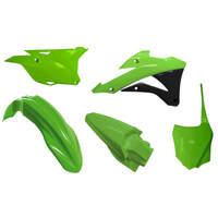 Rtech Kawasaki KX 85-100 2014-2021 Green-Black (OEM 2020) Plastic Kit