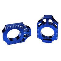 Scar Blue Axle Blocks KX-KXF 03-22 / KLX450R 2008-22 / RMZ250-450 05-17 