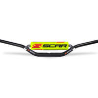 Scar S² 7/8 Handlebar - Medium - Black Bar with Yellow bar pad