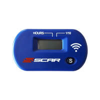 Scar Blue Wireless Hour Meter