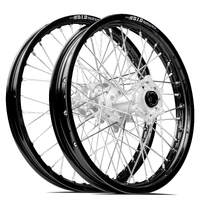SM Pro / DID ST-X Honda CRF250 2014-2024 / CRF450 2013-2024 21X1.60/18X2.15 Black/Silver Wheel Set