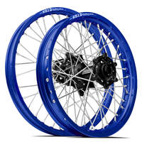 SM Pro / DID ST-X Yamaha YZ125/YZ250/YZ250F/YZ450F 2002-2024 21X1.60/18X2.15 Blue/Black Wheel Set