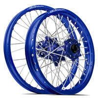SM Pro / DID ST-X Yamaha WR250R 2008-2024 21X1.60/18X2.15 Blue/Blue Wheel Set