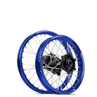 SM Pro / DID KTM-Husqvarna-GasGas 85cc 2021-2022 19X1.40/16X1.85 Blue/Black Wheel Set