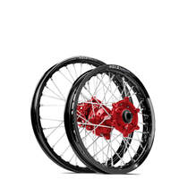 SM Pro / DID KTM-Husqvarna-GasGas 85cc 2021-2022 19X1.40/16X1.85 Black/Silver Wheel Set