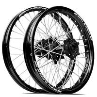 SM Pro Honda CRF250 2014-2024 / CRF450 2013-2024 21X1.60/19X1.85 Black/Black Wheel Set
