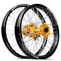 SM Pro KTM-Husqvarna-GasGas 21X1.60/18X2.15 Black/Gold Wheel Set
