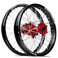 SM Pro KTM-Husqvarna-GasGas 21X1.60/18X2.15 Black/Red Wheel Set