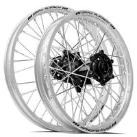 SM Pro KTM-Husqvarna-GasGas 21X1.60/18X2.15 Silver/Black Wheel Set