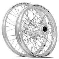 SM Pro KTM-Husqvarna-GasGas 21X1.60/18X2.15 Silver/Silver Wheel Set